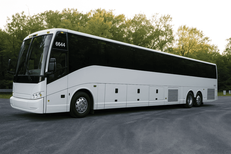 exterior of Fort Lauderdale Minibus Company coach bus