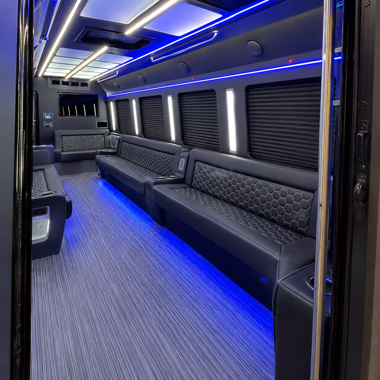 fort lauderdale party bus inside
