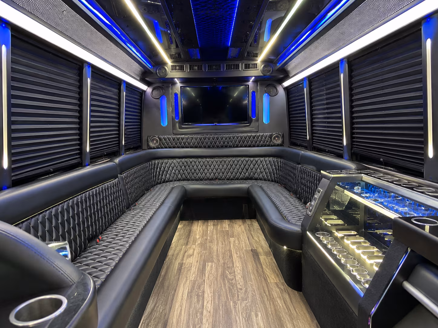 fort lauderdale wedding party bus rental